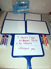 MaxSold Auction: Double Sided Whiteboard Paddles A - Surrey (British Columbia, Canada) SELLER MANAGED Downsizing Online Auction -  75a Avenue