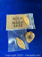 MaxSold Auction: Gold Leaf Pendants and More A - Surrey (British Columbia, Canada) SELLER MANAGED Downsizing Online Auction -  75a Avenue