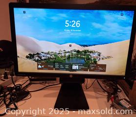 MaxSold Auction: HP 23" Monitor B - Surrey (British Columbia, Canada) SELLER MANAGED Downsizing Online Auction -  75a Avenue