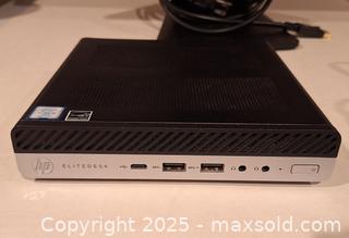 MaxSold Auction: HP EliteDesk Computer and Monitor B - Surrey (British Columbia, Canada) SELLER MANAGED Downsizing Online Auction -  75a Avenue