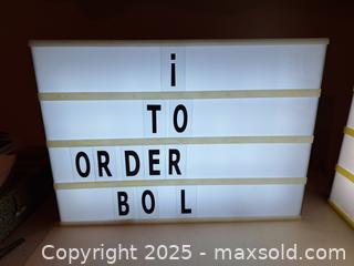 MaxSold Auction: Lighted Display Reader Boards A - Surrey (British Columbia, Canada) SELLER MANAGED Downsizing Online Auction -  75a Avenue