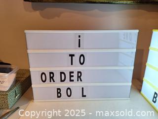 MaxSold Auction: Lighted Display Reader Boards A - Surrey (British Columbia, Canada) SELLER MANAGED Downsizing Online Auction -  75a Avenue