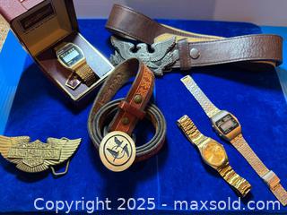 MaxSold Auction: Men’s Watches, Harley Belt, More A - Surrey (British Columbia, Canada) SELLER MANAGED Downsizing Online Auction -  75a Avenue