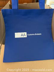 MaxSold Auction: New Box of Royal Blue Tote Bags A - Surrey (British Columbia, Canada) SELLER MANAGED Downsizing Online Auction -  75a Avenue