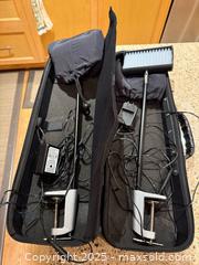 MaxSold Auction: Pair of Display LED Light Lamps in Case A - Surrey (British Columbia, Canada) SELLER MANAGED Downsizing Online Auction -  75a Avenue