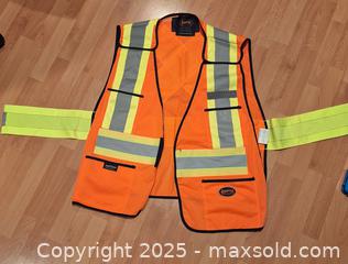 MaxSold Auction: Pioneer Safety Vest with Pockets  - Surrey (British Columbia, Canada) SELLER MANAGED Downsizing Online Auction -  75a Avenue
