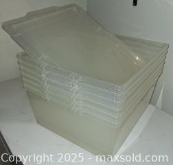 MaxSold Auction: Stacking Storage Containers with Lids A - Surrey (British Columbia, Canada) SELLER MANAGED Downsizing Online Auction -  75a Avenue