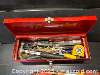 MaxSold Auction: Toolbox with Boxcutters, Wrenches, More #4 B - Surrey (British Columbia, Canada) SELLER MANAGED Downsizing Online Auction -  75a Avenue