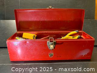 MaxSold Auction: Toolbox with Vise Grip  #1 B - Surrey (British Columbia, Canada) SELLER MANAGED Downsizing Online Auction -  75a Avenue