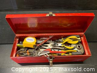 MaxSold Auction: Toolbox with Vise Grip  #1 B - Surrey (British Columbia, Canada) SELLER MANAGED Downsizing Online Auction -  75a Avenue