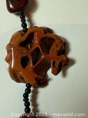 MaxSold Auction: Vintage Chinese Carved Walnut Tree Seeds Bead Necklace A - Surrey (British Columbia, Canada) SELLER MANAGED Downsizing Online Auction -  75a Avenue