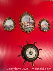 MaxSold Auction: Vintage Convex Frames and Barometer A - Surrey (British Columbia, Canada) SELLER MANAGED Downsizing Online Auction -  75a Avenue