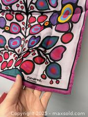 MaxSold Auction: 100 Percent Silk Norval Morisseau Inuit Art Scarf  - Toronto (Ontario, Canada) PARTNER MANAGED Reseller Online Auction - Railside Road