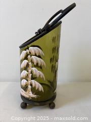 MaxSold Auction: C.1895 Authentic Moser Enameled Bohemian Art Glass Rabbit In Snow Handled Vase - Toronto (Ontario, Canada) PARTNER MANAGED Reseller Online Auction - Railside Road