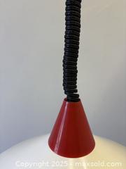MaxSold Auction: C.1970 Wired Pendant Witch&#39;s Hat Post Modern Metal Ceiling Lamp - Toronto (Ontario, Canada) PARTNER MANAGED Reseller Online Auction - Railside Road