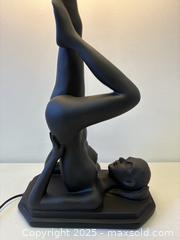 MaxSold Auction: Large Art Deco Revival Vintage Nude Lady Table Lamp 27&#34; Tall Works Fine - Toronto (Ontario, Canada) PARTNER MANAGED Reseller Online Auction - Railside Road