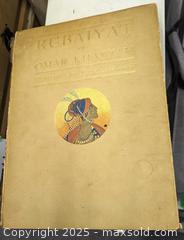 MaxSold Auction: Sumptous 1st Edition 1920 Art Deco Illustrated Book &#34;Rubaiyat Of Omar Khayam&#34; Robert Balfour Tipped In Colour Plates - Toronto (Ontario, Canada) PARTNER MANAGED Reseller Online Auction - Railside Road