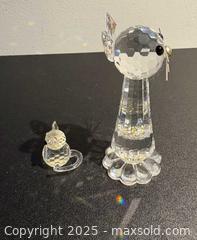 MaxSold Auction: Swarovski Mother Cat With Tiny Kitten 3&#34; - Toronto (Ontario, Canada) PARTNER MANAGED Reseller Online Auction - Railside Road