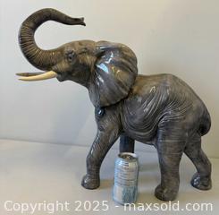 MaxSold Auction: Very Large Royal Dux ? Porcelain Trunks-Up Elephant 23&#34; - Toronto (Ontario, Canada) PARTNER MANAGED Reseller Online Auction - Railside Road