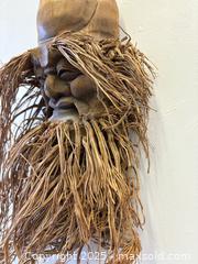 MaxSold Auction: Vintage Chinese Macabre Face Carved Bamboo Root Wall Mask 24" - Toronto (Ontario, Canada) PARTNER MANAGED Reseller Online Auction - Railside Road