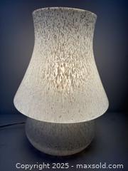MaxSold Auction: Vintage Murano Italy Waisted Mushroom Art Glass Table Lamp Working - Toronto (Ontario, Canada) PARTNER MANAGED Reseller Online Auction - Railside Road