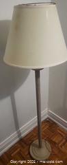 MaxSold Auction: Off-White Metal Base Floor Lamp with Attached Shade - Toronto (Ontario, Canada) SELLER MANAGED Moving Online Auction - Kingston Road (CONDO)
