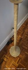 MaxSold Auction: Off-White/Beige Painted Metal Floor Lamp with Shade - Toronto (Ontario, Canada) SELLER MANAGED Moving Online Auction - Kingston Road (CONDO)