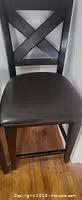 MaxSold Auction: Set of 2 Espresso Solid Wood X-Back Counter Stools - Toronto (Ontario, Canada) SELLER MANAGED Moving Online Auction - Kingston Road (CONDO)