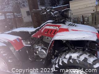 MaxSold Auction: QUAD ATV  Honda Fourtrax TRX 250 ATV manufactured by Honda 1986 FREE DELIVERY!!! - Idaho Springs (Colorado, USA) PARTNER MANAGED Estate Sale Online Auction - Idaho Street