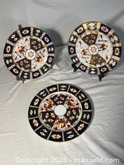 MaxSold Auction: 3 Plates Royal Crown Derby - Toronto (Ontario, Canada) SELLER MANAGED Moving Online Auction - Queenslea Avenue