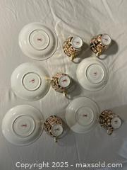 MaxSold Auction: 5 Cups and Saucers - Royal Crown Derby - Toronto (Ontario, Canada) SELLER MANAGED Moving Online Auction - Queenslea Avenue