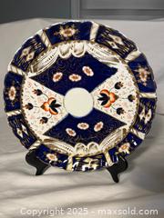 MaxSold Auction: 9"  Plates vintage crown derby style  - Toronto (Ontario, Canada) SELLER MANAGED Moving Online Auction - Queenslea Avenue