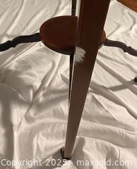 MaxSold Auction: Antique Wood Round Table - Toronto (Ontario, Canada) SELLER MANAGED Moving Online Auction - Queenslea Avenue