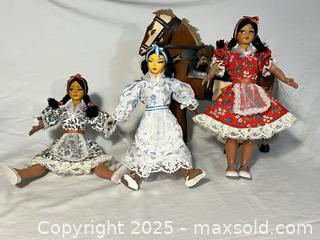 MaxSold Auction: Dolls and Horse - Toronto (Ontario, Canada) SELLER MANAGED Moving Online Auction - Queenslea Avenue