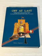 MaxSold Auction: Hard cover Book “Off at Last” by R. Sigmond - Toronto (Ontario, Canada) SELLER MANAGED Moving Online Auction - Queenslea Avenue