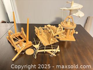 MaxSold Auction: Leonardo da Vinci replicas - Toronto (Ontario, Canada) SELLER MANAGED Moving Online Auction - Queenslea Avenue