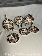 MaxSold Auction:  Plates x 6  - Royal Crown Derby - Toronto (Ontario, Canada) SELLER MANAGED Moving Online Auction - Queenslea Avenue