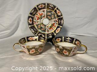 MaxSold Auction: Tea cups and saucer - Royal Crown Derby - Toronto (Ontario, Canada) SELLER MANAGED Moving Online Auction - Queenslea Avenue