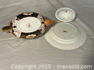 MaxSold Auction: Tea Pot with Saucer - Royal Crown Derby - Toronto (Ontario, Canada) SELLER MANAGED Moving Online Auction - Queenslea Avenue