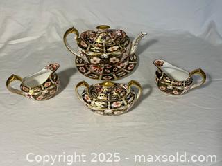 MaxSold Auction: Tea Set - Royal Crown Derby - Toronto (Ontario, Canada) SELLER MANAGED Moving Online Auction - Queenslea Avenue
