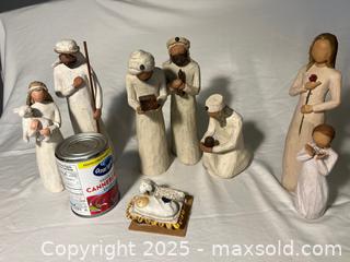 MaxSold Auction: Willow tree Nativity figurines - Toronto (Ontario, Canada) SELLER MANAGED Moving Online Auction - Queenslea Avenue