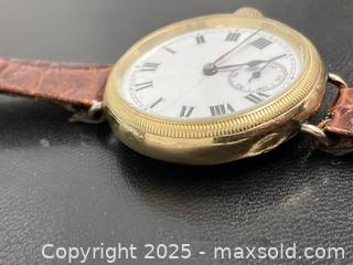 MaxSold Auction: Antique/Vintage 18 Carat Gold Borgel-cased Swiss/British Watch. Very Rare. - Mississauga (Ontario, Canada) SELLER MANAGED Reseller Online Auction - Greenbower Court