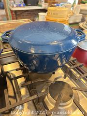 MaxSold Auction: Le Creuset & Copco Blue Enameled Cast-Iron Wok and Dutch Oven Lot - Trent Hills (Ontario, Canada) PARTNER MANAGED Estate Sale Online Auction - Allen Drive