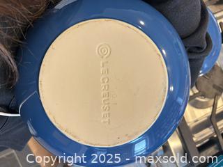 MaxSold Auction: Le Creuset Stoneware Two-Handled Covered Soup Pot, Blue - Trent Hills (Ontario, Canada) PARTNER MANAGED Estate Sale Online Auction - Allen Drive