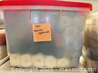 MaxSold Auction: Lot of Assorted Yarn, ~200–300+ Skeins, Various Fibers - Trent Hills (Ontario, Canada) PARTNER MANAGED Estate Sale Online Auction - Allen Drive