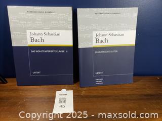 MaxSold Auction: Bach Piano Music: Französische Suiten &#38; Wohltemperiertes Klavier II - Pickering (Ontario, Canada) SELLER MANAGED Downsizing Online Auction - Krosno Boulevard
