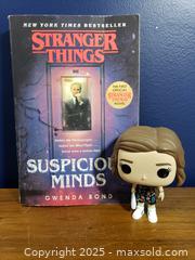 MaxSold Auction: Stranger Things: Suspicious Minds Paperback &#38; Eleven Funko Pop - Pickering (Ontario, Canada) SELLER MANAGED Downsizing Online Auction - Krosno Boulevard