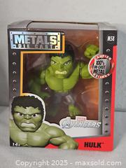MaxSold Auction: Avengers Hulk Metal Die Cast Figure - Riverview (Florida, USA) SELLER MANAGED Downsizing Online Auction - Holly Heath Drive