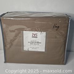 MaxSold Auction: Bibb Luxury Bamboo King Sheet Set - Riverview (Florida, USA) SELLER MANAGED Downsizing Online Auction - Holly Heath Drive