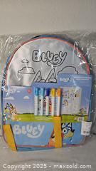 MaxSold Auction: Bluey Backpack Coloring Set - Riverview (Florida, USA) SELLER MANAGED Downsizing Online Auction - Holly Heath Drive